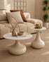 Mira Curve Centre Table for Living Room - Set of 2