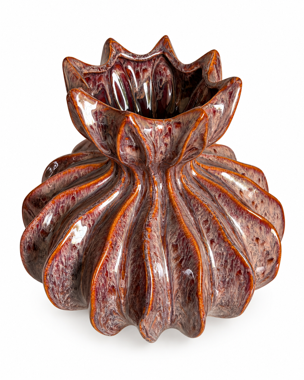 Artistic Petals Decorative Vase & Showpiece for Home & Item for Home Decoration - Big