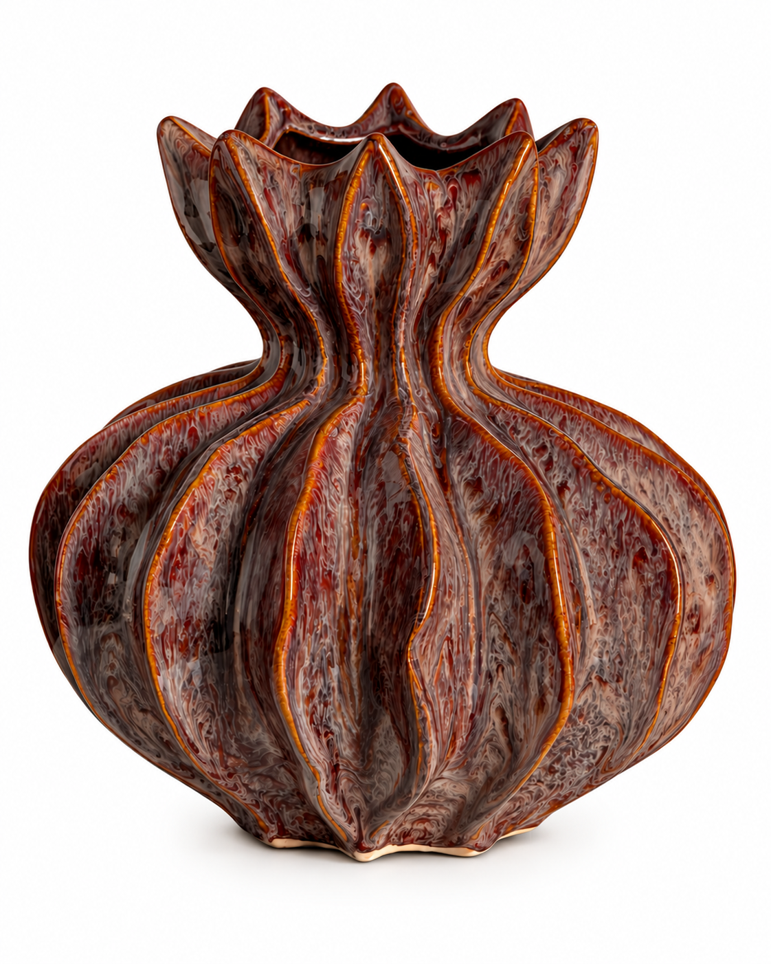Artistic Petals Decorative Vase & Showpiece for Home & Item for Home Decoration - Big