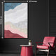 Waves of Expressio Wall Hand Paintings for Home ( 32 x 47 Inches )
