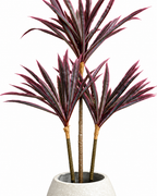 Tropical Orchid Artificial Indoor Plant For Home ( Natural feel )  ( 3.9 Feet )