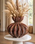 Artistic Petals Decorative Vase & Showpiece for Home & Item for Home Decoration - Big