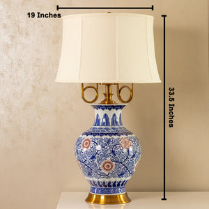 Oriental Bloom Radiance Decorative table lamp & Item for Home Decoration
