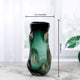Forest Fern Handblown  Glass Vase & Decorative showpiece