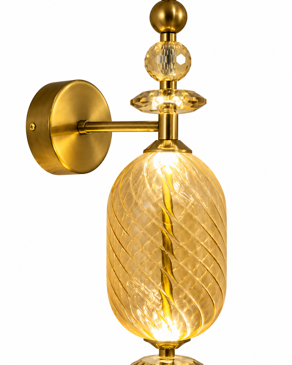 Seraphine Glow Wall Light For Home & Item for Home Decoration - Amber