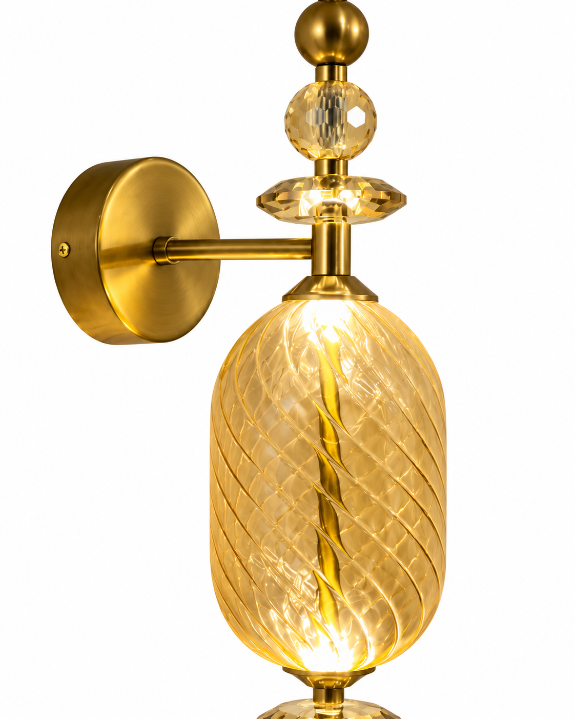 Seraphine Glow Wall Light For Home & Item for Home Decoration - Amber