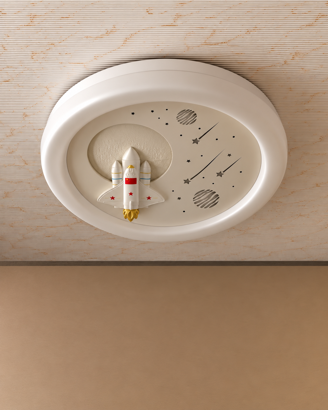 Starship Dreams Ceiling Light for Kids Room & Kids Room Décor Products