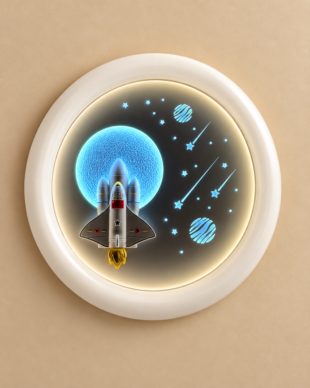Starship Dreams Ceiling Light for Kids Room & Kids Room Décor Products