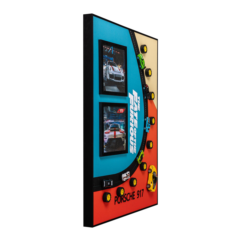 Porsche Speed Enthusiast Pop Art Shadow box