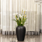Monochrome Bloom Planter Indoor Planters For Home - Big