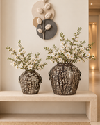 Antique Aura Decorative Vase & Showpiece for Home & Item for Home Decoration - Set of 2