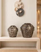 Antique Aura Decorative Vase & Showpiece for Home & Item for Home Decoration - Set of 2