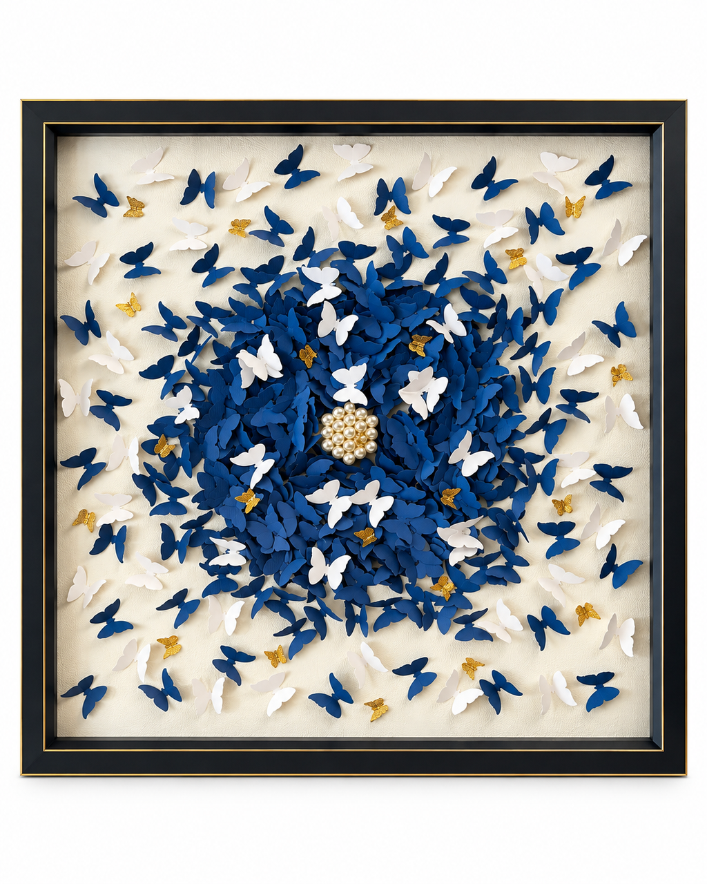 Fluttering Dreams Shadow Box Wall Decoration Item