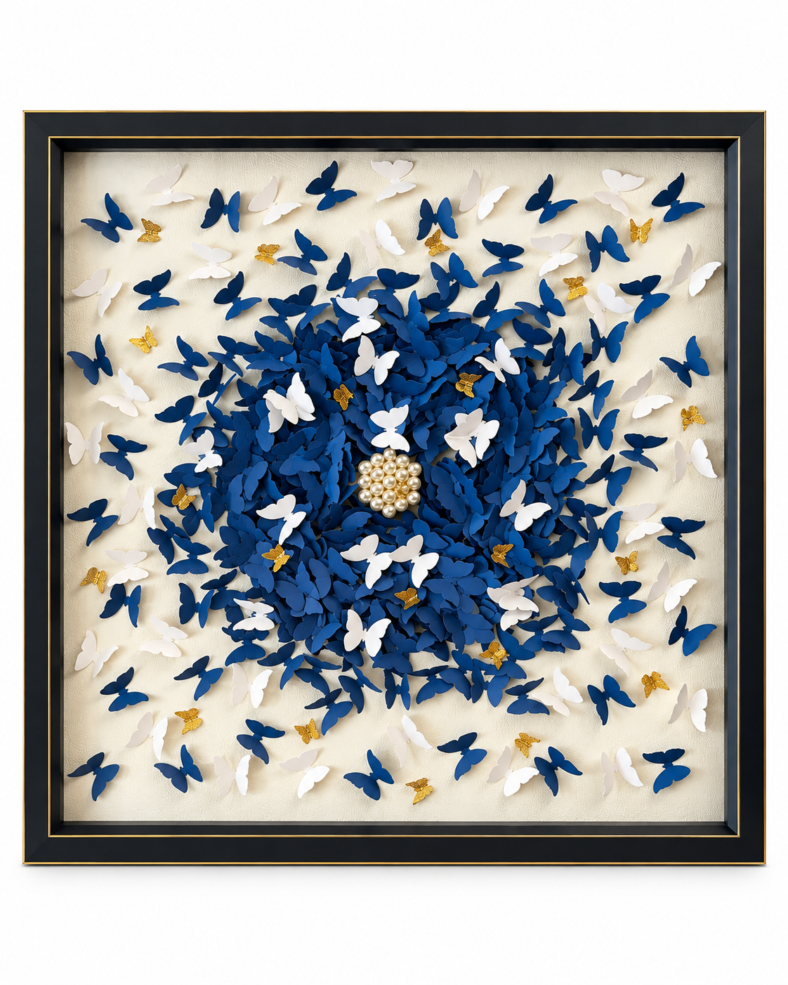 Fluttering Dreams Shadow Box Wall Decoration Item