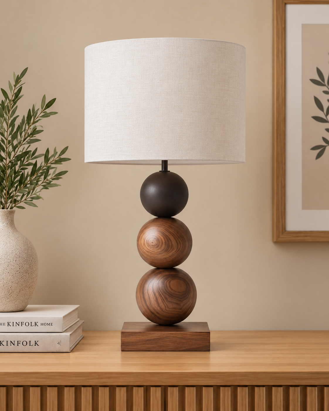 Natural Rhythm Designer Table Lamps for Living Room