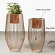 Euphoric Earth Planters Set of 2 - Rose Gold