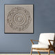 Whispering Meridian Modern Wall Art (40 x 40 Inches)