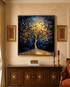 Tree of Shimmering Dreams Crystal Glass Painting & Wall Decoration Items