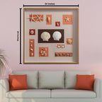 Ocean Treasures  Shadow Box Wall Decoration Piece