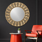 Lattice Bloom Designer Wall Mirror
