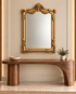 Royal Emblem Decorative Wall Mirror For Home