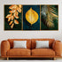 One With Nature Crystal Glass Painting - Set of 3