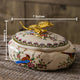 Timeless Butterfly Beauty Ceramic Jar & Item for Home Decoration
