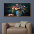 Royal Bouquet Crystal Glass Decorative Colorful Wall Painting for Home Wall