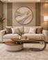 Eclipse Curve Centre Table for Living Room (Stainless Steel)