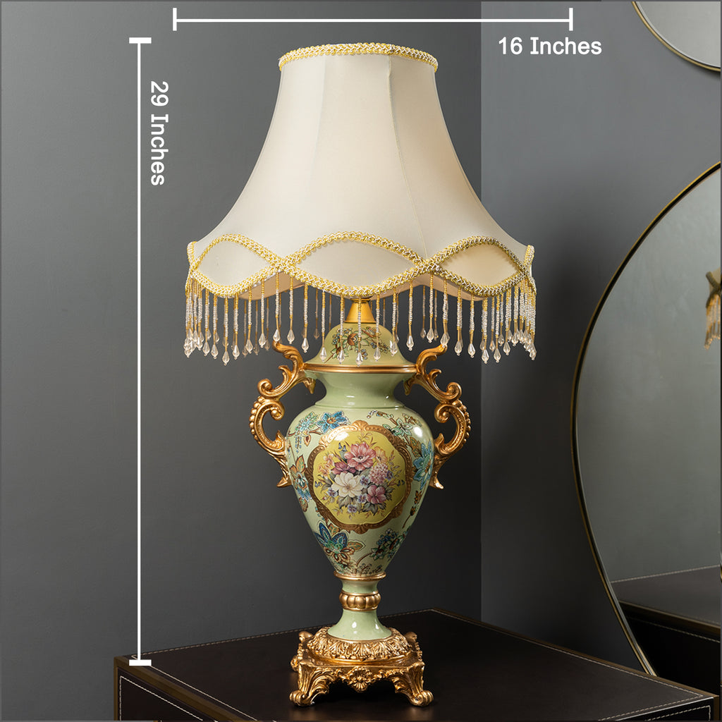 Crimson Odyssey Designer Table Lamps for Living Room