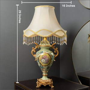 Crimson Odyssey Designer Table Lamps for Living Room