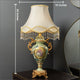 Crimson Odyssey Designer Table Lamps for Living Room