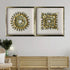 Infinite Motion & Celestial Prism Shadow Box Wall Decoration Piece - Set of 2