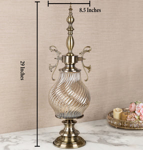Vintage Spiral Table Decorative Showpiece & Items for Room Decoration