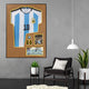 Messi Legacy Pop Art Shadow Box Wall Decoration Piece