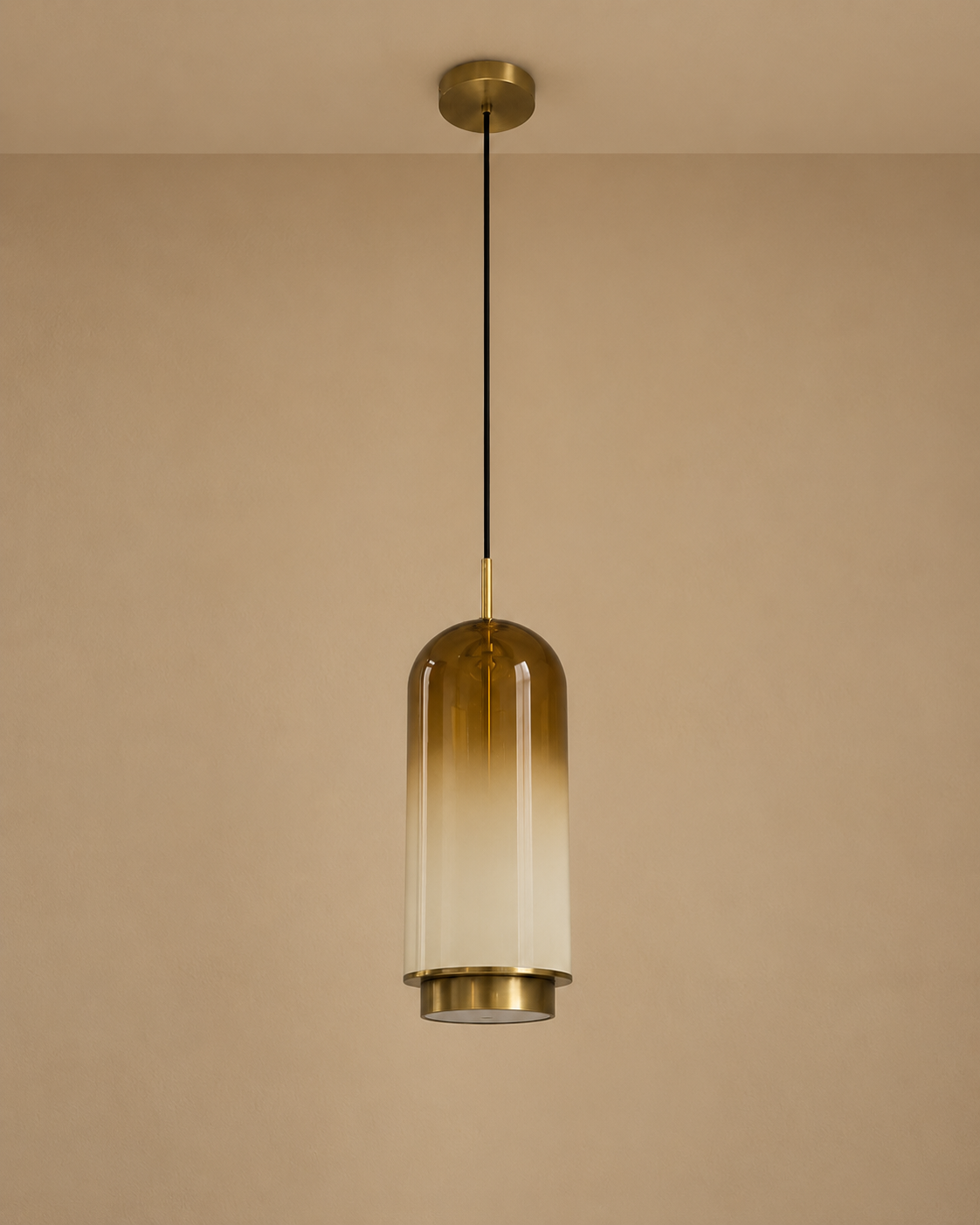 Luminous Tide Pendant Light For Living Room & Home Decoration item - Amber