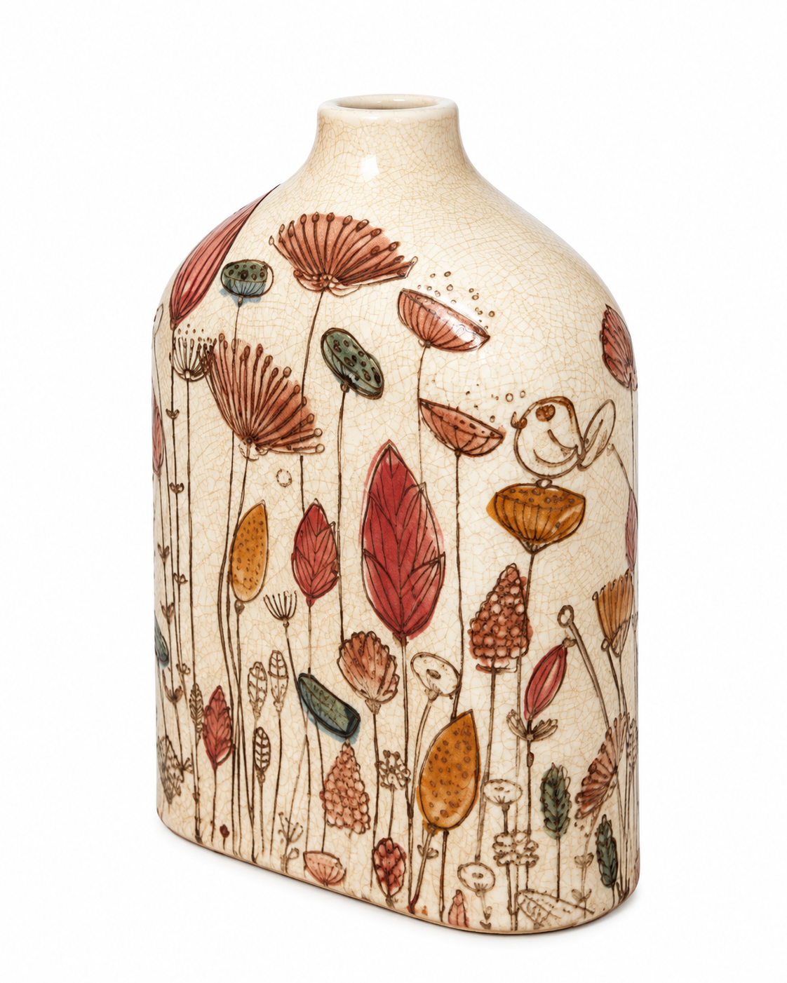 Botanical Meadow Decorative Vase & Home Decoration Items