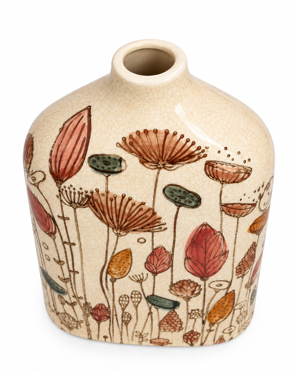 Botanical Meadow Decorative Vase & Home Decoration Items