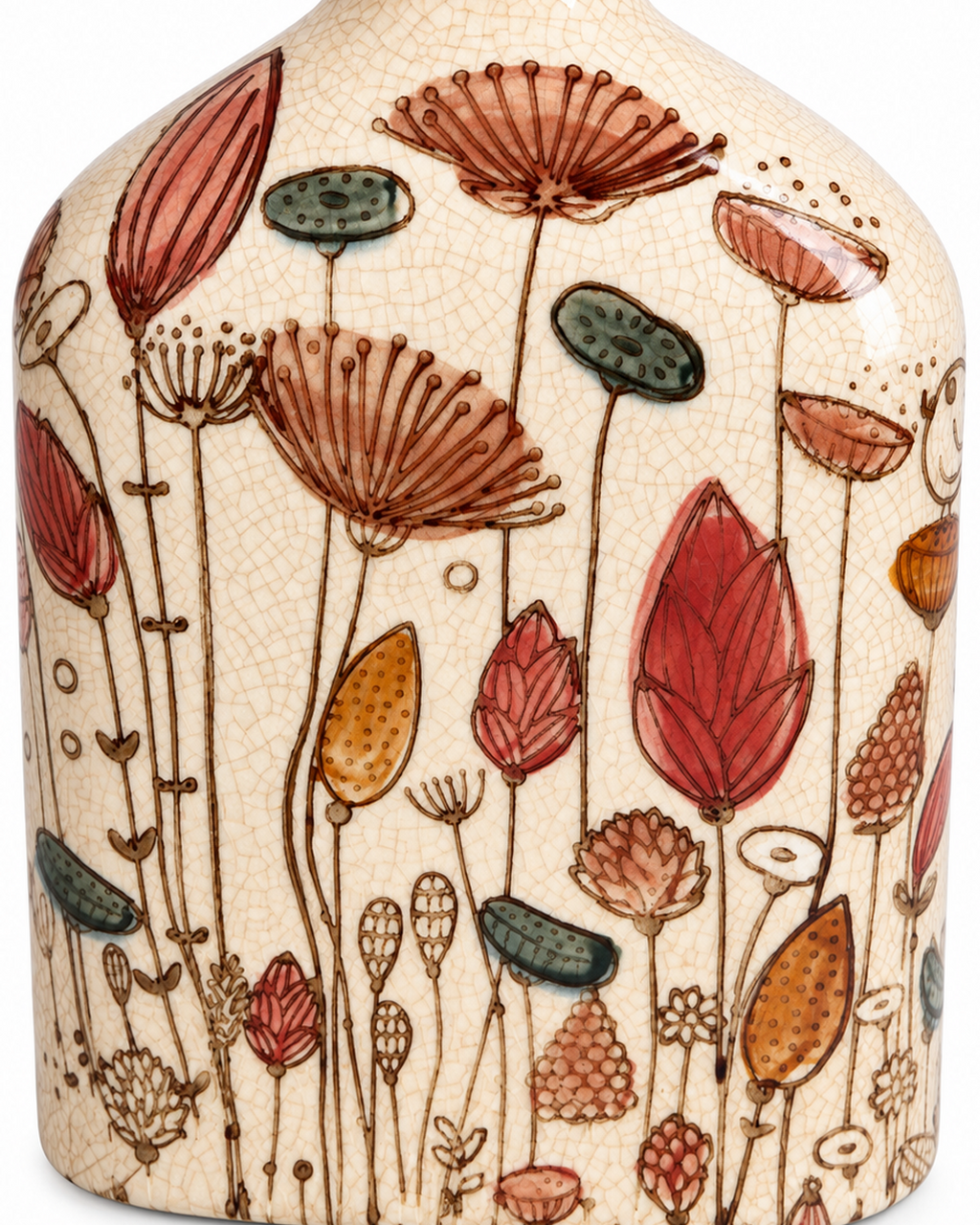 Botanical Meadow Decorative Vase & Home Decoration Items