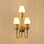 Elysian Curve Wall Lamps  for Living Room - Triple Sconce