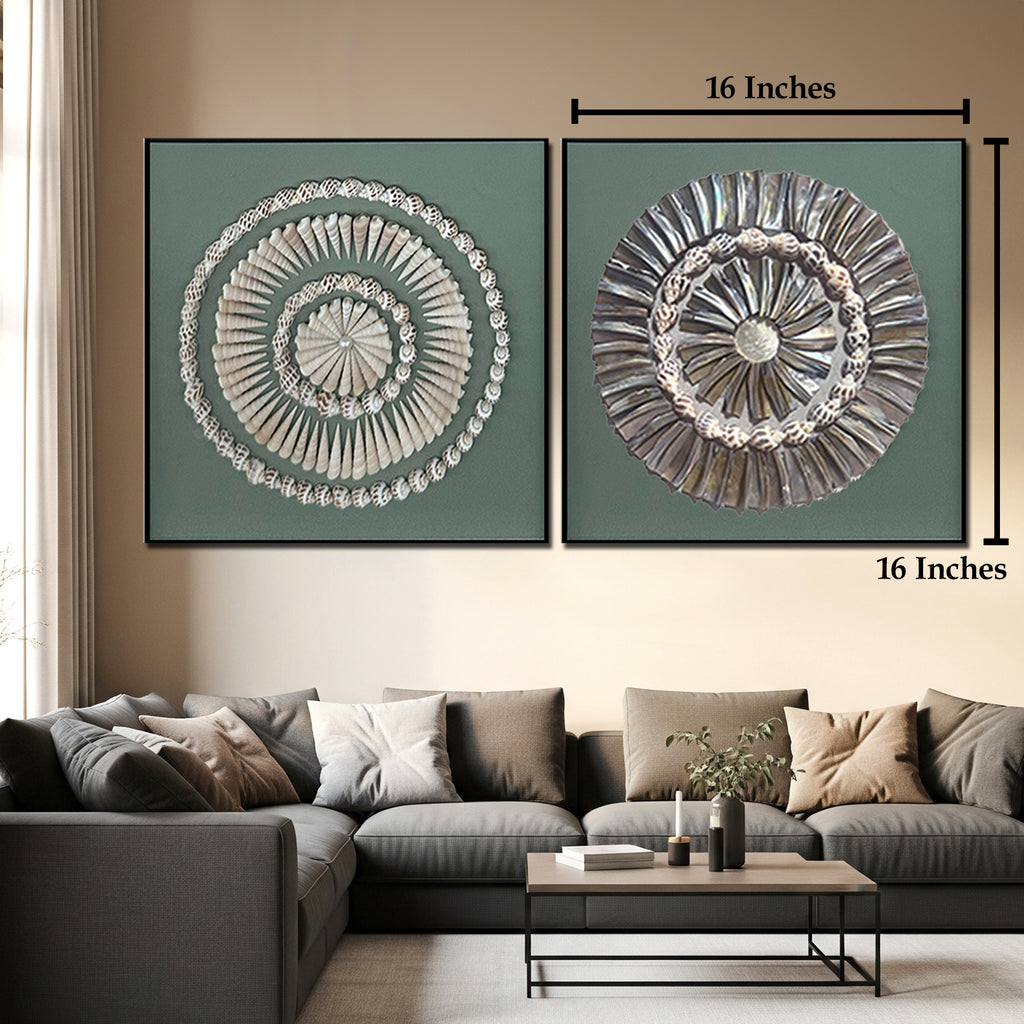 Marine Radiance Wall Art Shadow Box & Wall Decoration Item