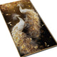 Majestic Peacock of Prosperity Crystal Glass Painting & Wall Decoration Items