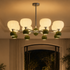 Luxeva Chandelier For Home & Home Decoration Item - Green