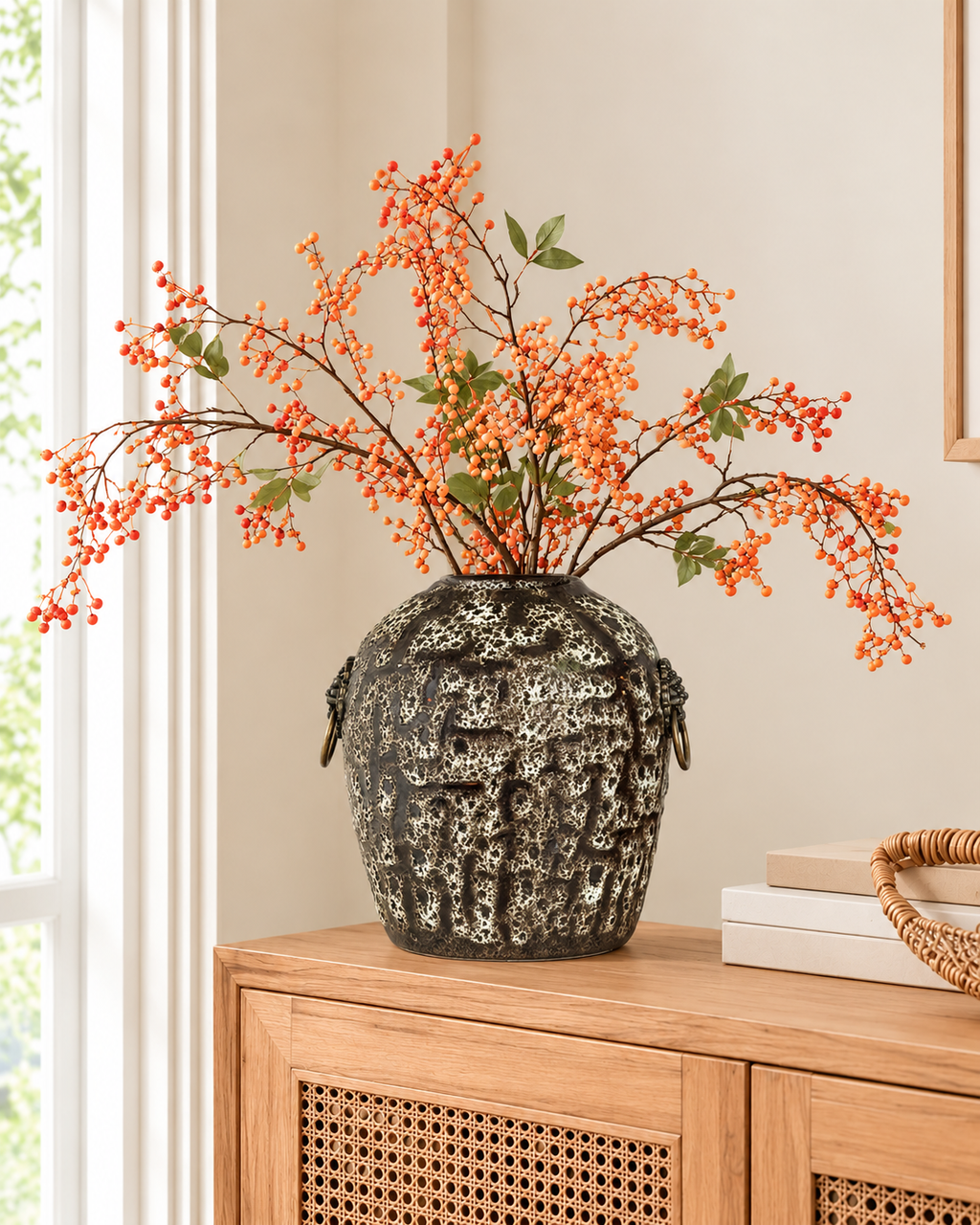 Antique Aura Decorative Vase & Showpiece for Home & Item for Home Decoration - Big