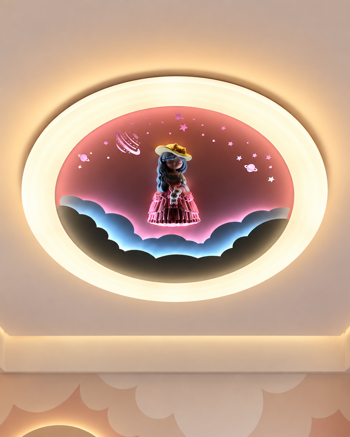 Princess Dream Ceiling Light for Kids Room & Kids Room Décor Products
