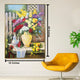 Garden Blossom Delight Hand Wall Decor Paintings for Home (With outer Floater Frame) (34x45.5 Inches)