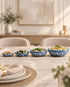 Bloom Heritage Serving Bowls & Item for Home Decoration (Blue Pottery)