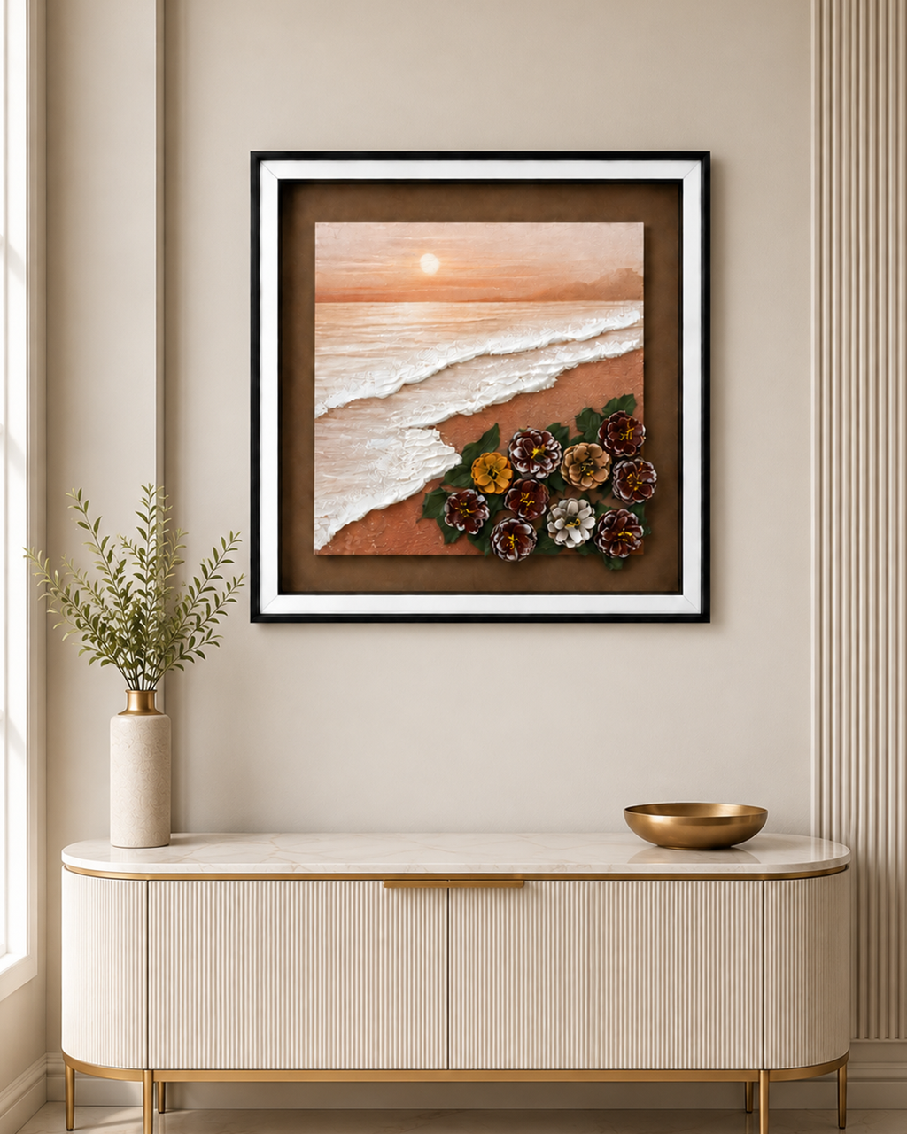 Ocean Garden Shadow Box and Wall decoration item