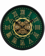 World Passage Luxury Designer Silent Movement Wall Clocks for the Home With Moving Gear Mechanism Buy Wall Clock Online (Steel Body)