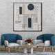 Urban Tranquility Modern Wall Art (40 x 40 Inches)